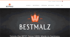 Desktop Screenshot of bestmalz.de